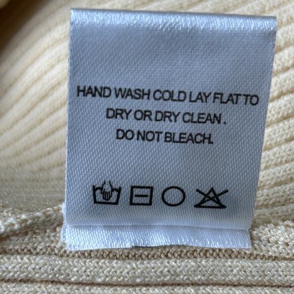 Staud Knit Ribbed Dana Dress in Fennel Multi Brown Beige Small - Picture 6 of 10